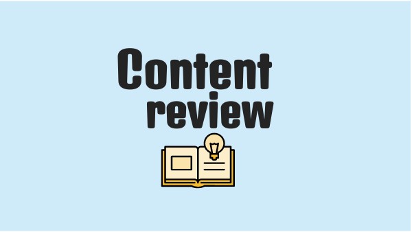 Content review