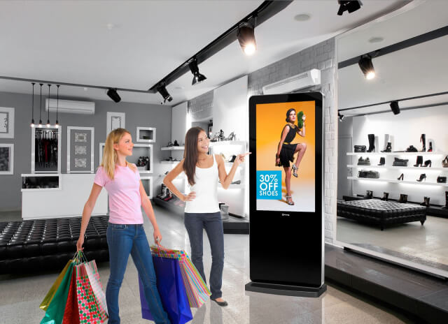 Lợi ích của màn hình quảng cáo LCD chân đứng